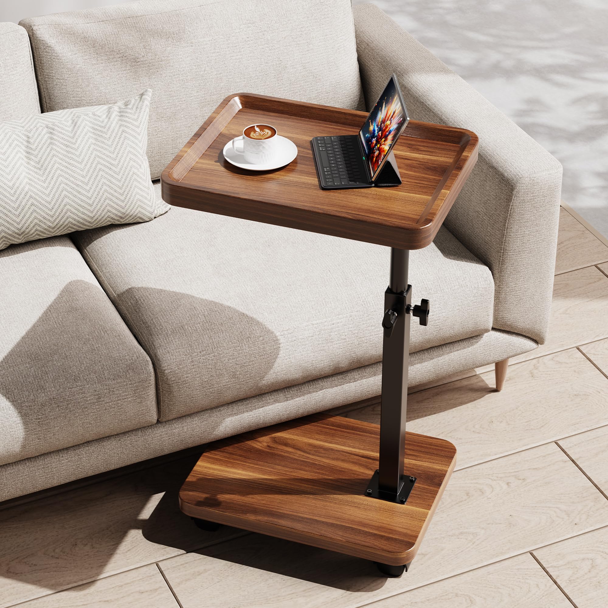 ☆再値下げ☆Swivo Side Table サイドテーブル Amazon.com: SJIE C Table End Table Adjustable Height, 360°Swivel
